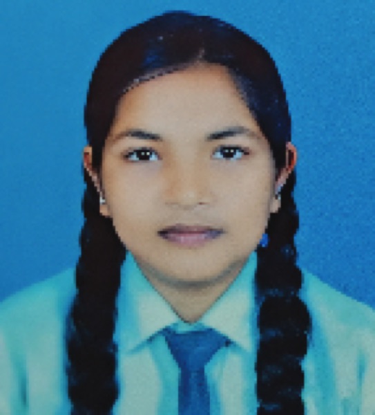 Ambika Kumari, JAC board achiever from SPHS Ranchi