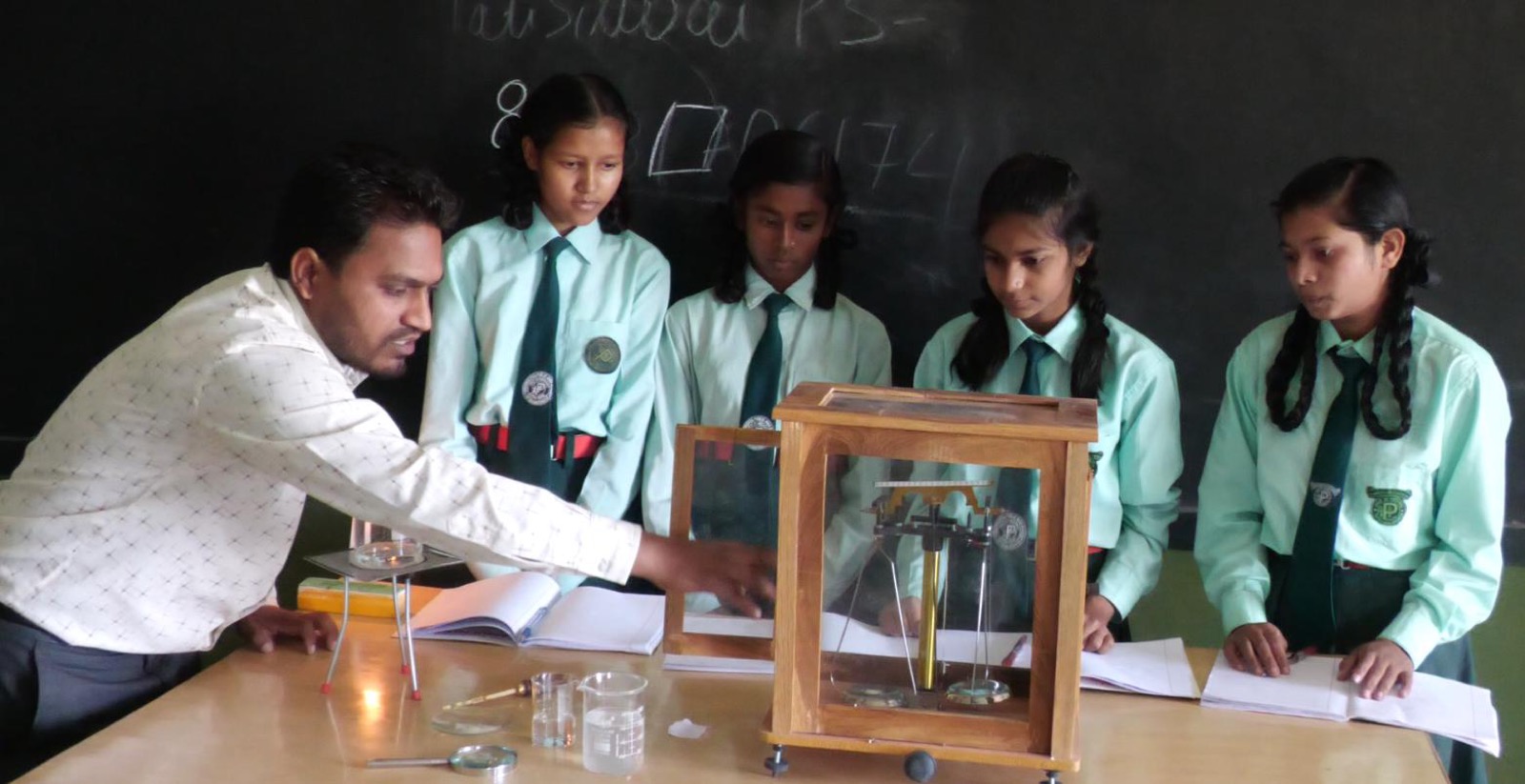 Chemistry Lab at Swarnrekha Public High School, Ranchi