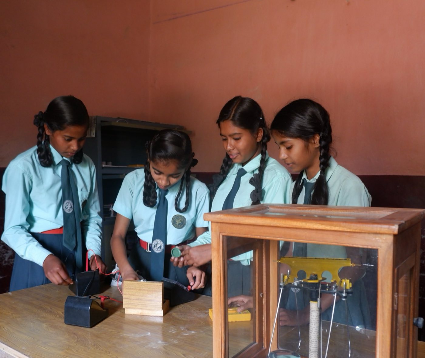 Physics Lab at Swarnrekha Public High School, Ranchi